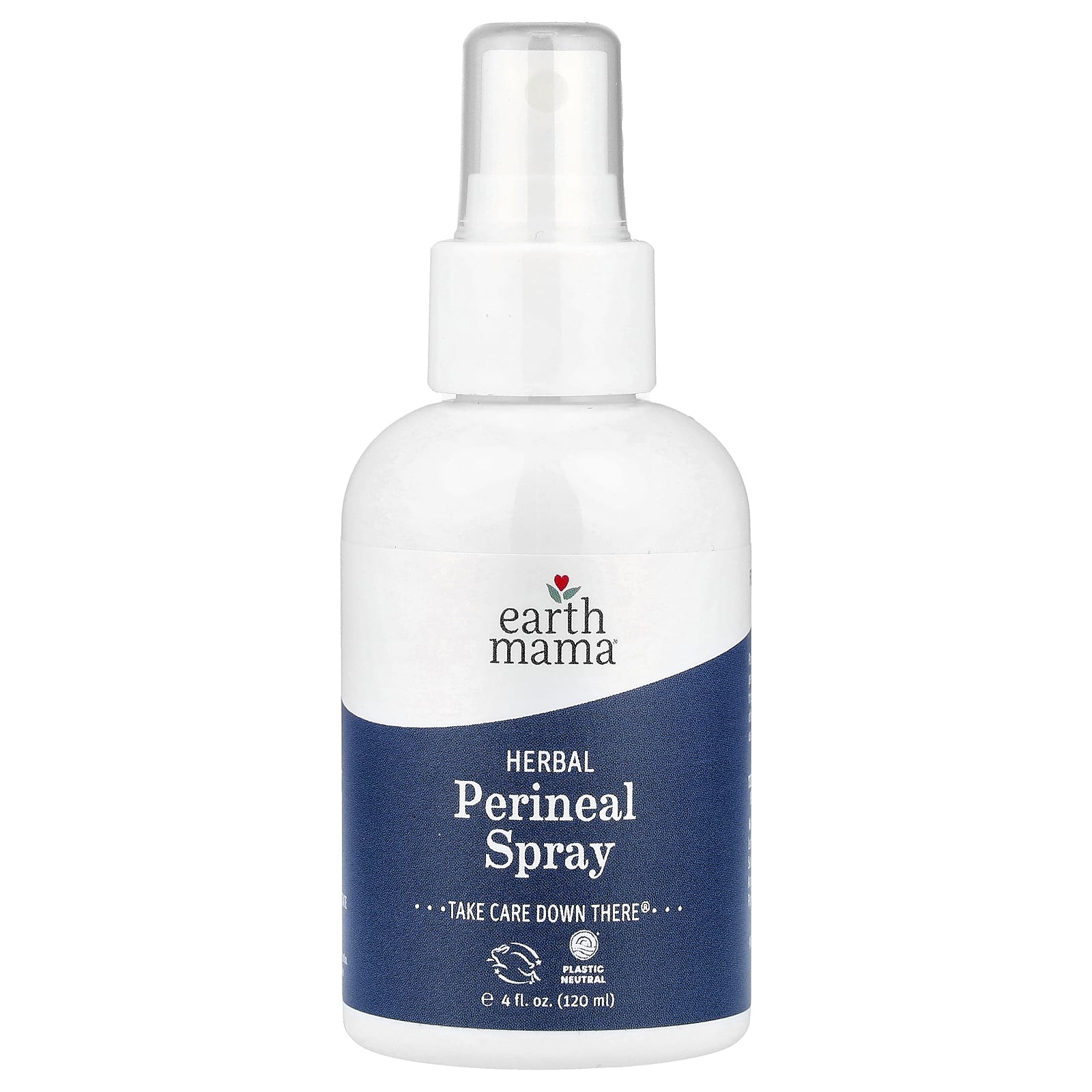 Herbal Perineal Spray for Postpartum Relief by Earth Mama - 4 fl oz (120 ml) - Image 1