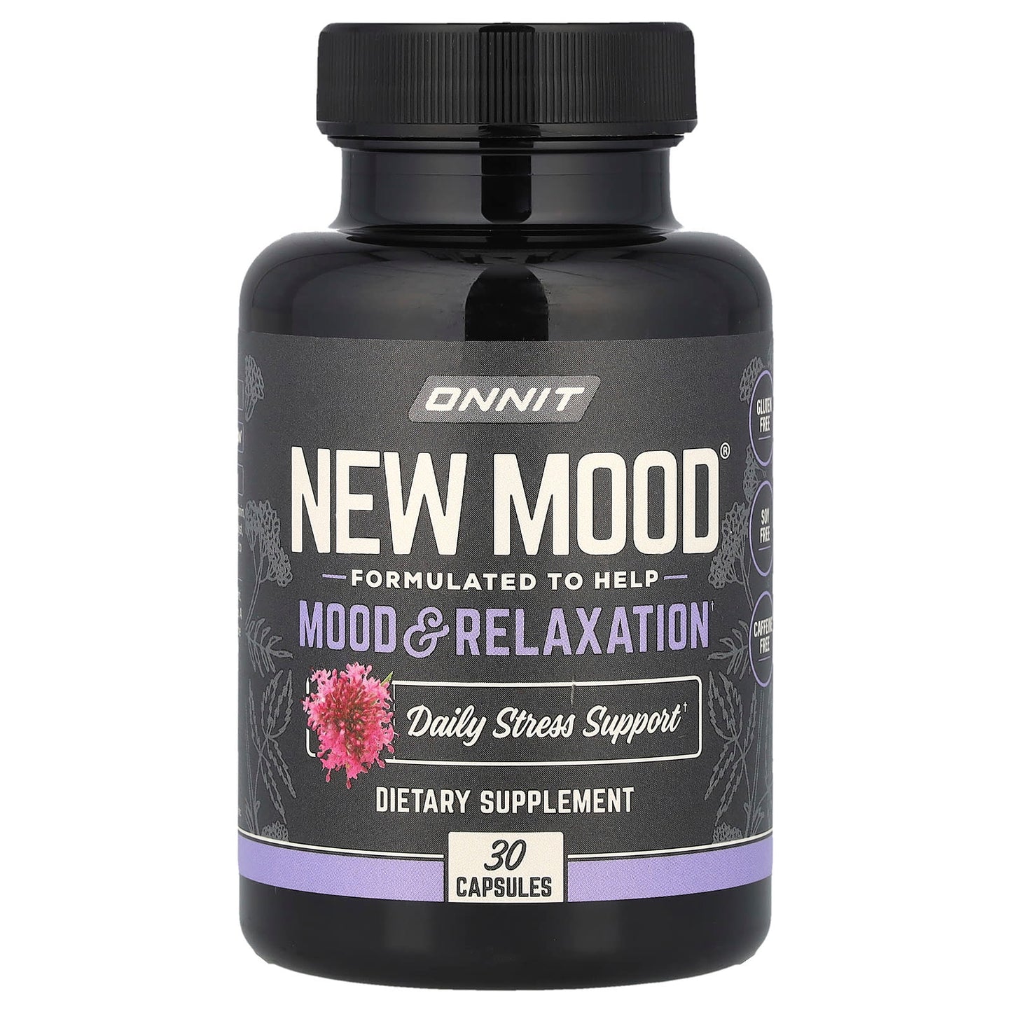 Onnit, New Mood®, Mood & Relaxation, 30 Capsules - Image 1