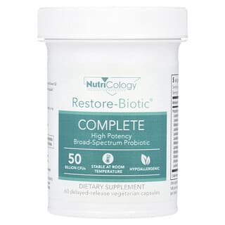 Restore Gut Health with Nutricology's Complete Probiotic