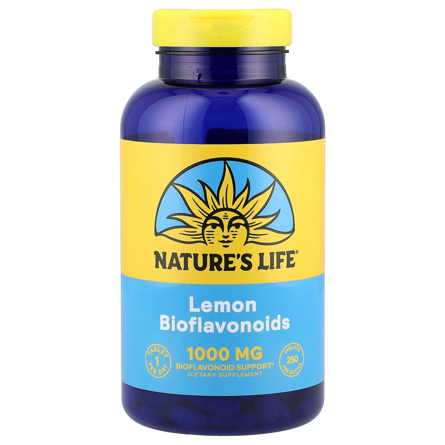 Nature's Life, Lemon Bioflavonoids, 1,000 mg, 250 Tablets - Image 1