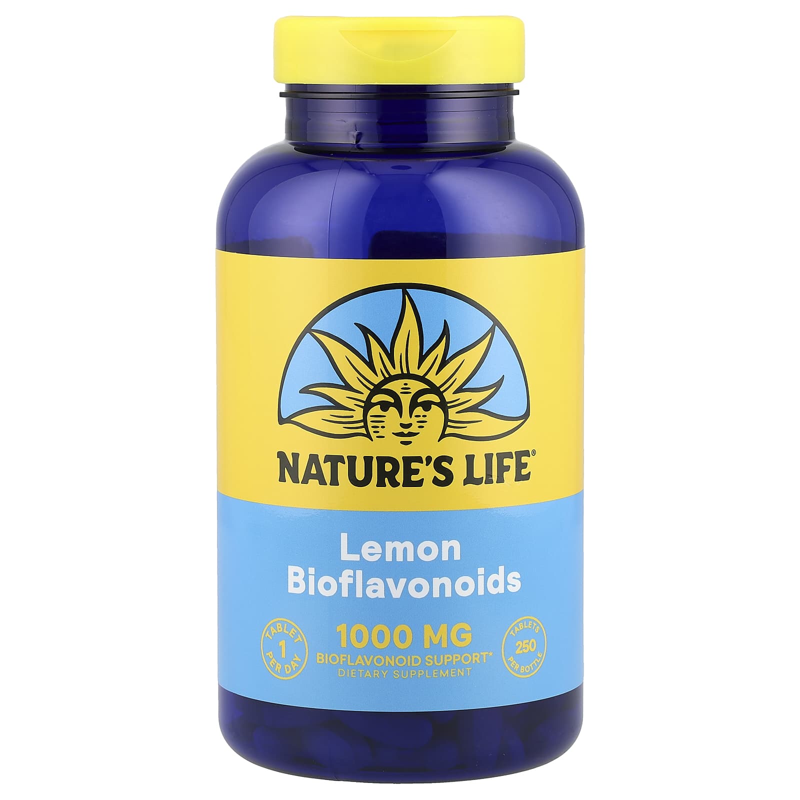 Nature's Life, Lemon Bioflavonoids, 1,000 mg, 250 Tablets - Image 1