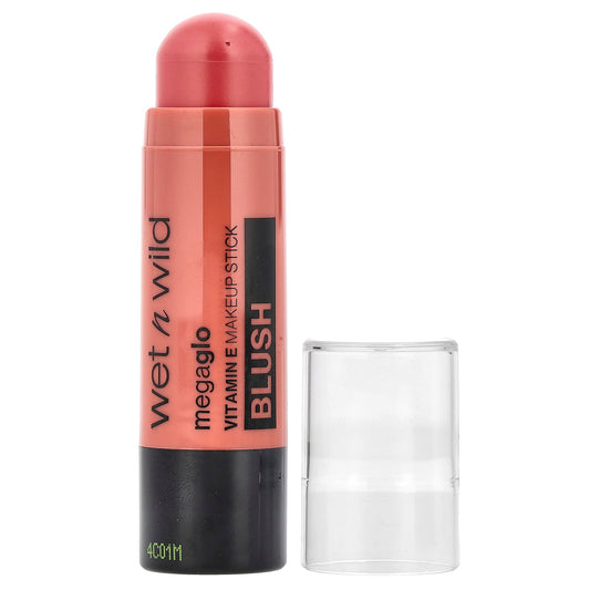 wet n wild, MegaGlo, Vitamin E Makeup Stick, Blush, 803 Floral Majority, 1 Count - Image 1