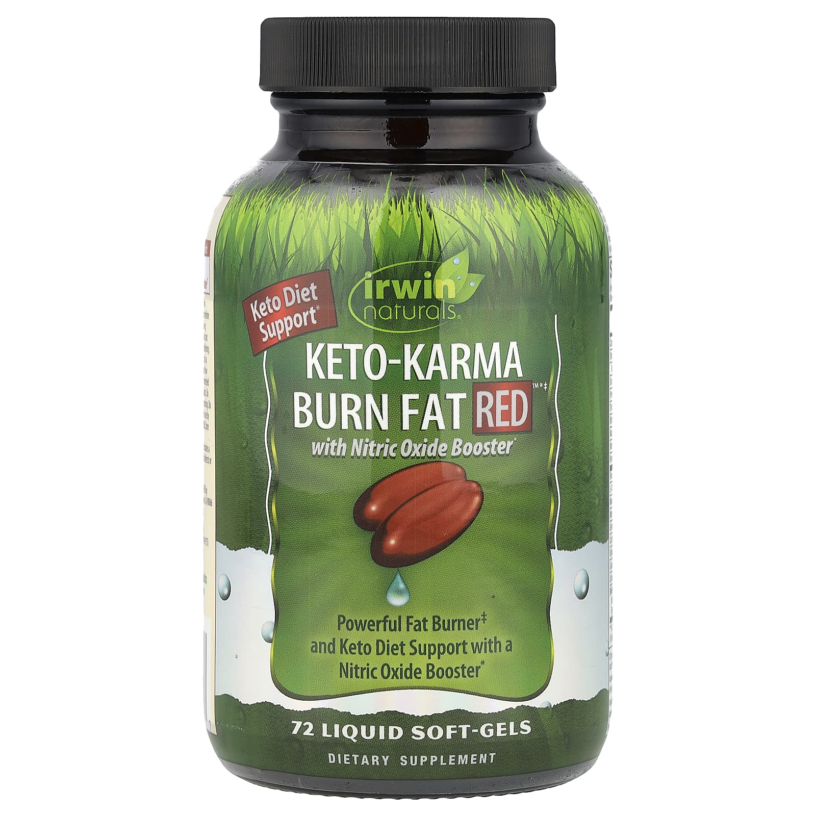 Keto Diet Support with Fat Burning & Energy Boost - 72 Liquid Soft-Gels - Image 1