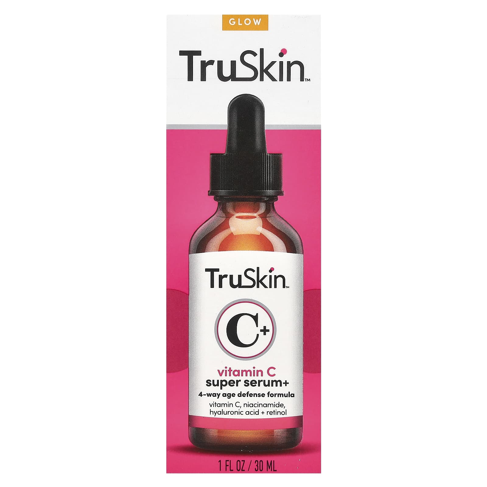 TruSkin, Vitamin C Super Serum+, 1 fl oz (30 ml) - Image 2