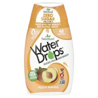 SweetLeaf Stevia Water Drops - Delicious Peach Mango Flavor