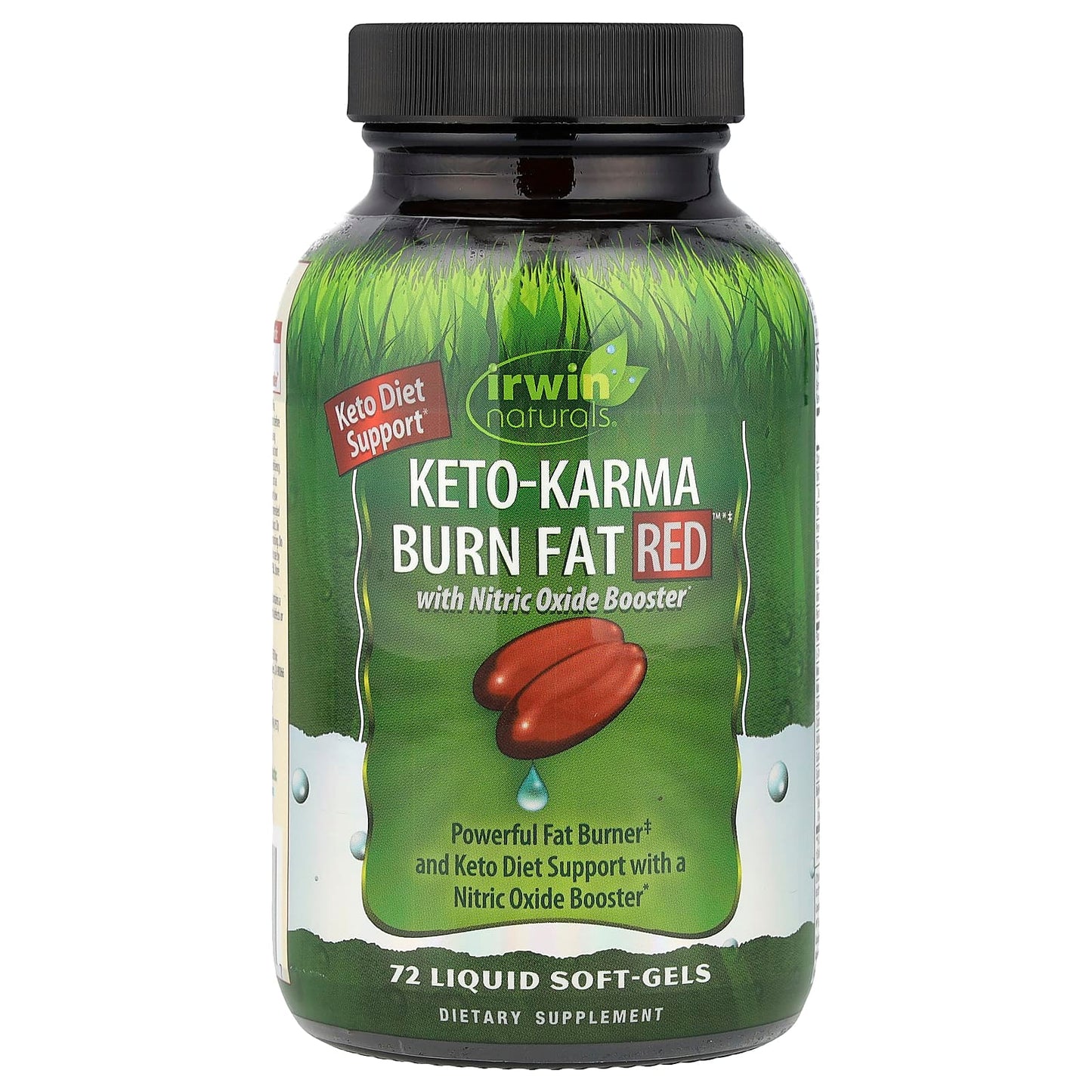Keto Diet Support with Fat Burning & Energy Boost - 72 Liquid Soft-Gels - Image 1