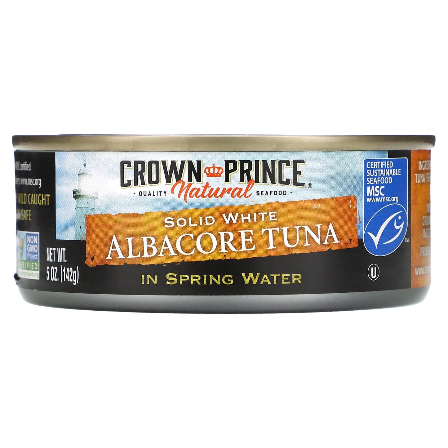 Wild Caught Albacore Tuna in Spring Water by Crown Prince Natural - 5 oz - Image 1