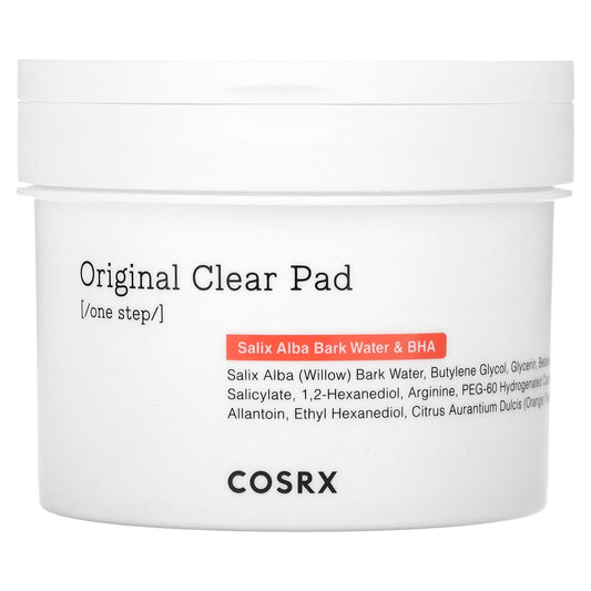 CosRx One Step Clear Pad, 70 Pads - Balance Skin pH & Control Oil - Image 1