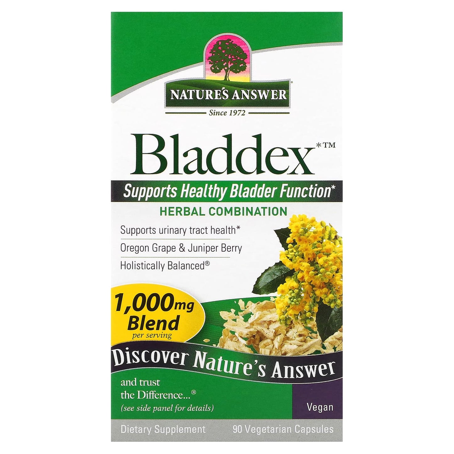 Nature's Answer, Bladdex, 90 Vegetarian Capsules - Image 1