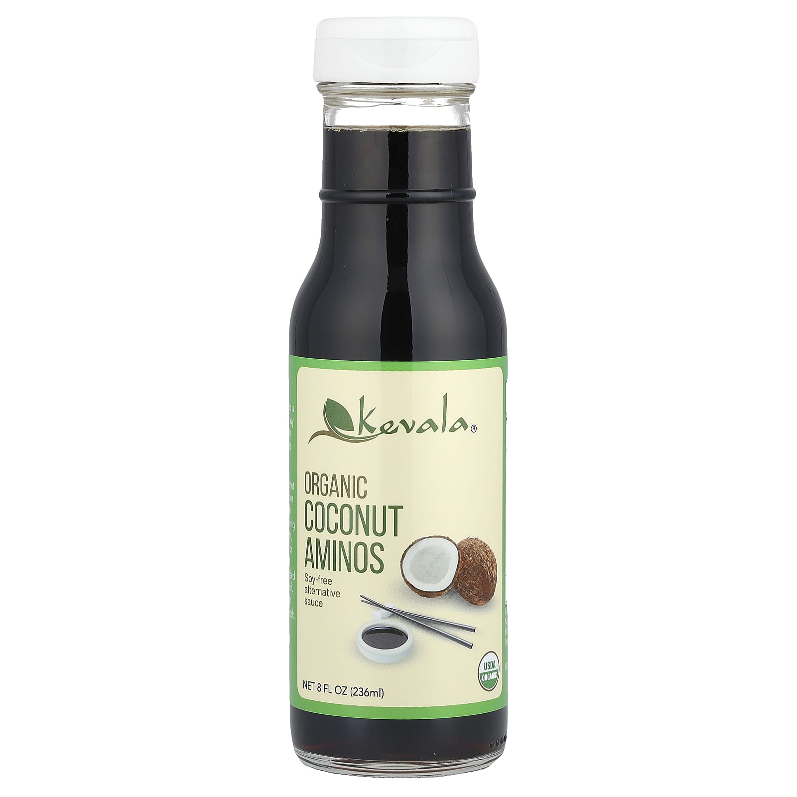 Kevala, Organic Coconut Aminos, 8 fl oz (236 ml) - Image 1