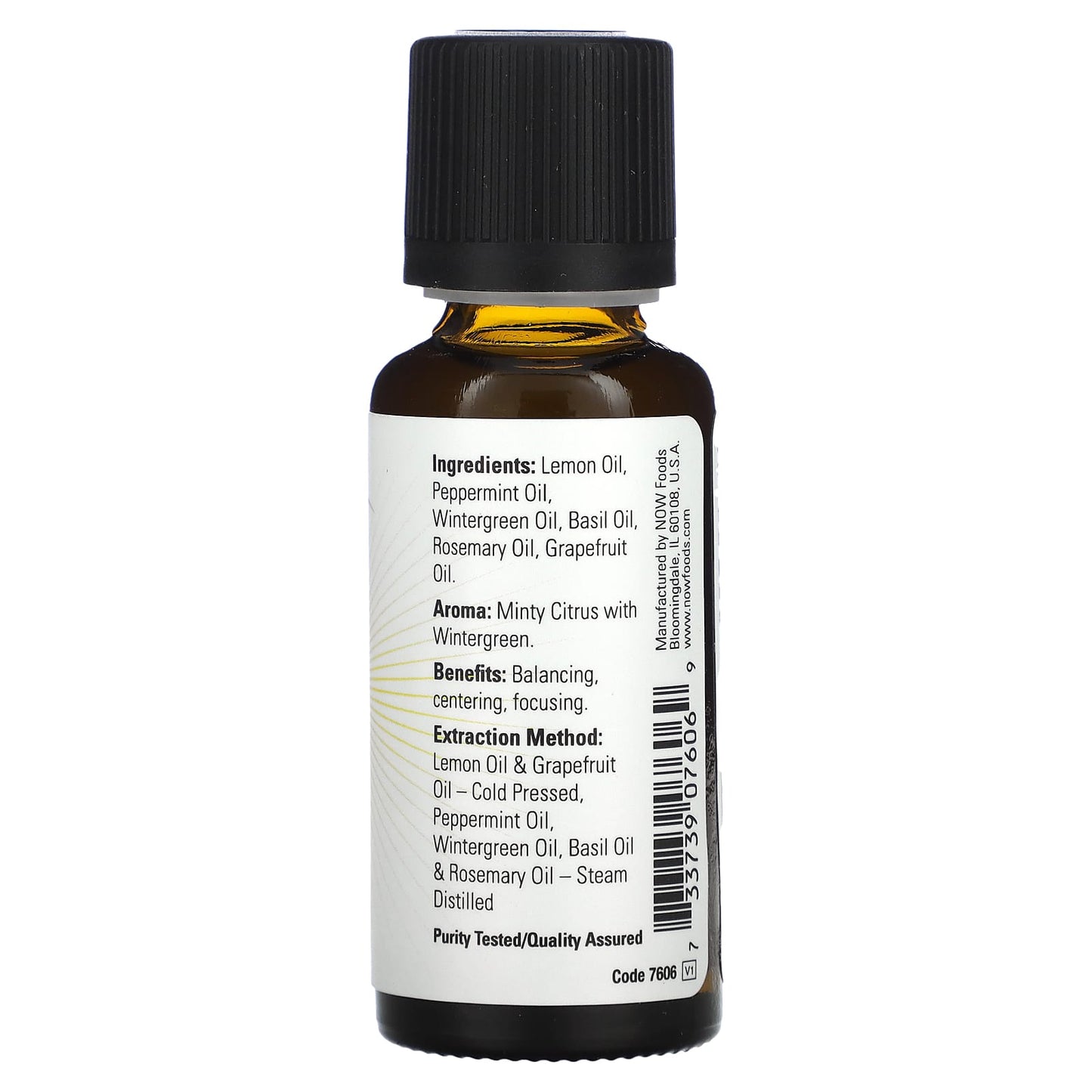 NOW Foods, Essential Oils, Mental Focus, 1 fl oz (30 ml) - Image 2