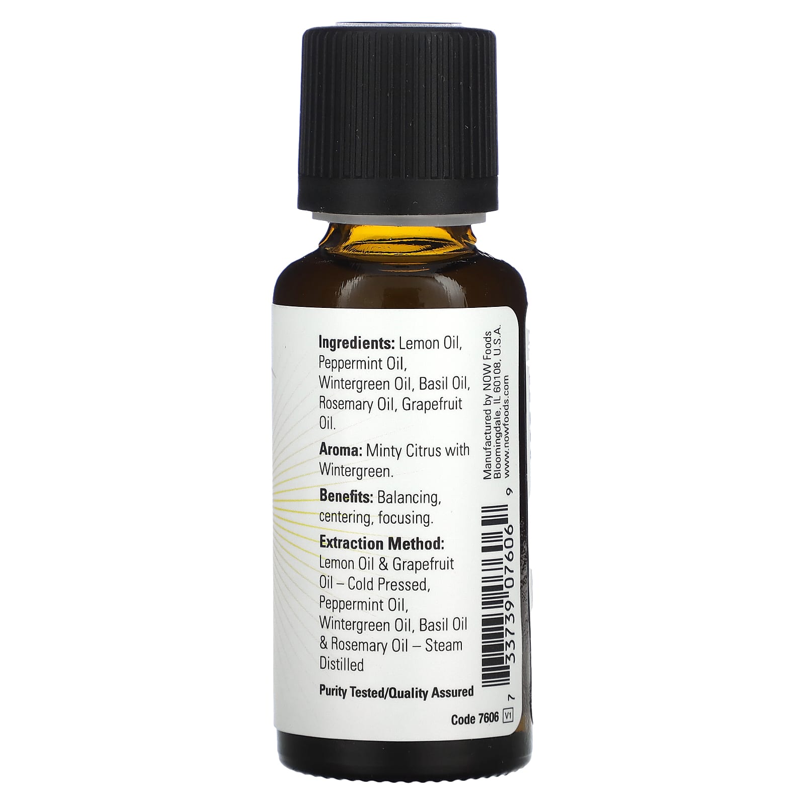 NOW Foods, Essential Oils, Mental Focus, 1 fl oz (30 ml) - Image 2