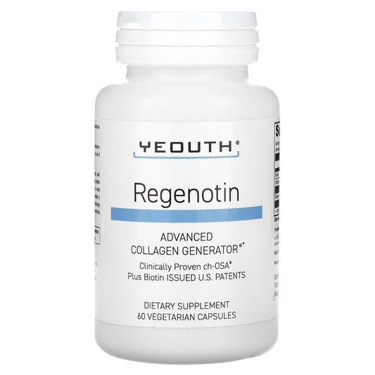 YEOUTH, Regenotin, Advanced Collagen Generator, 60 Vegetarian Capsules - Image 1