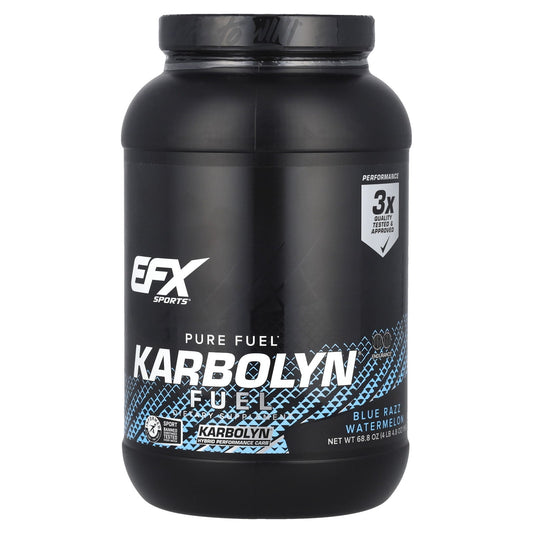 EFX Sports Karbolyn Fuel - Blue Razz Watermelon, High Performance Carb - Image 1