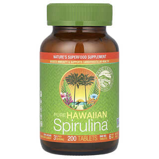 Boost Immunity with Pure Hawaiian Spirulina 500mg, 200 Tablets