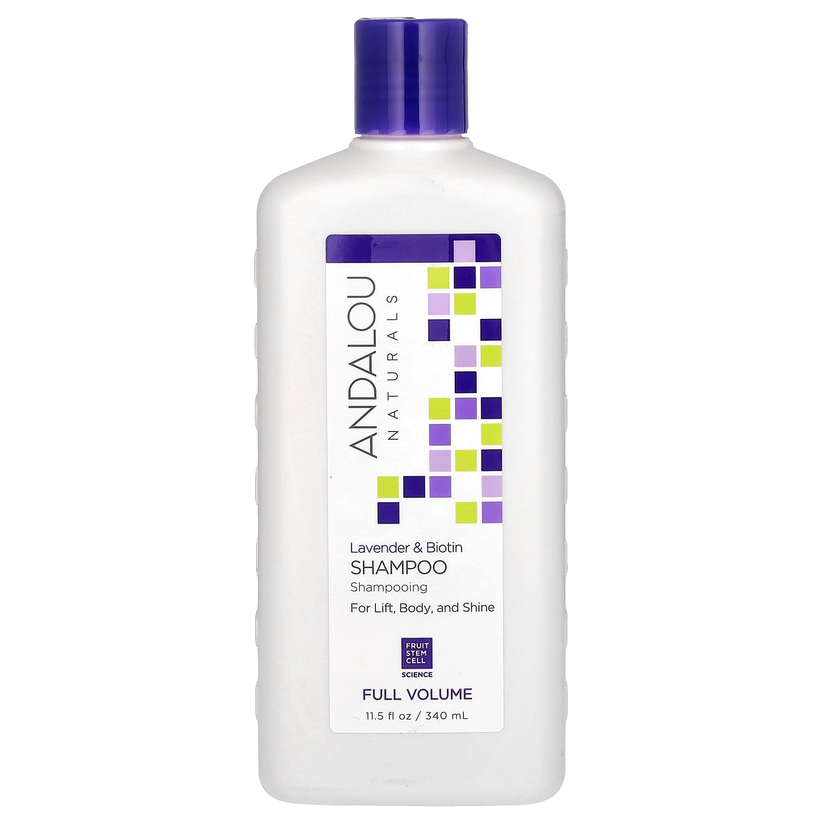 Andalou Naturals Full Volume Shampoo - Lavender & Biotin, 11.5 fl oz - Image 1