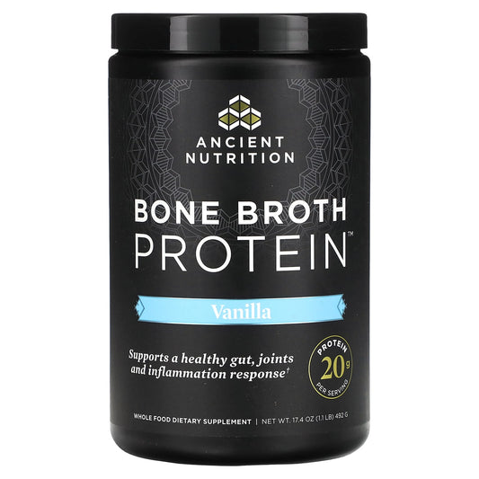 Paleo-Friendly Bone Broth Protein by Ancient Nutrition - 1.1 lbs - Image 1