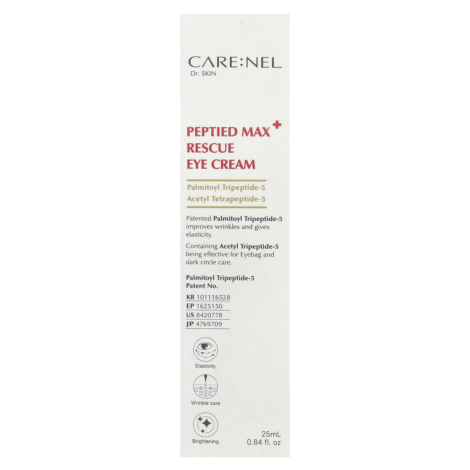 Care:Nel Peptied Max Rescue Eye Cream for Dark Circles and Wrinkles - Image 2