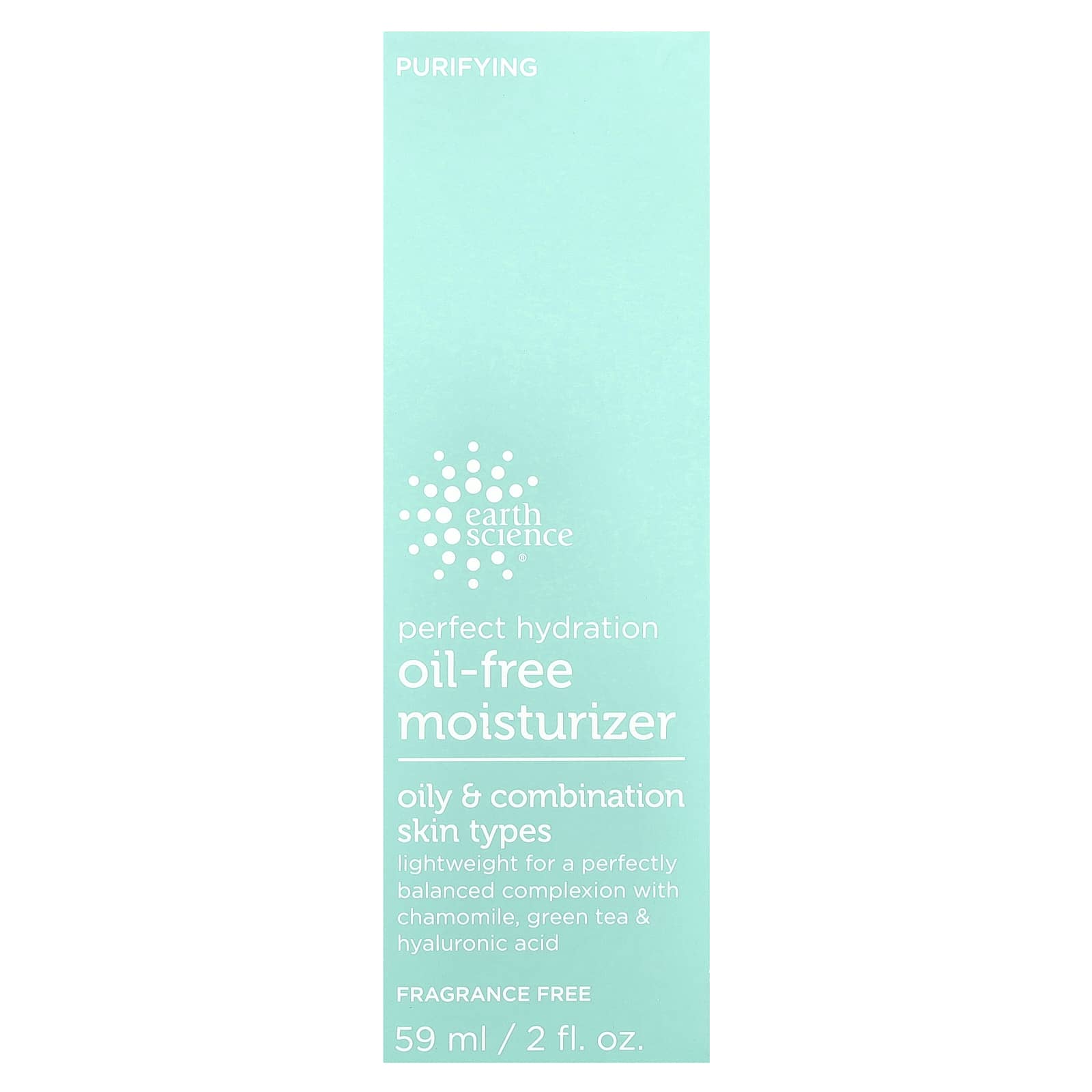 Earth Science Oil-Free Moisturizer for Perfect Hydration, Fragrance Free - Image 2