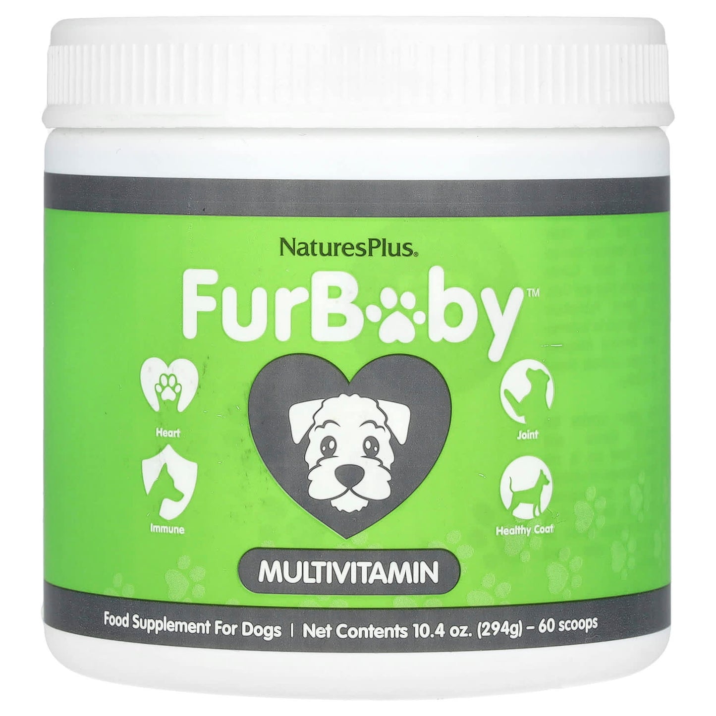 NaturesPlus, FurBaby™, Multivitamin for Dogs, 10.4 oz (294 g) - Image 1