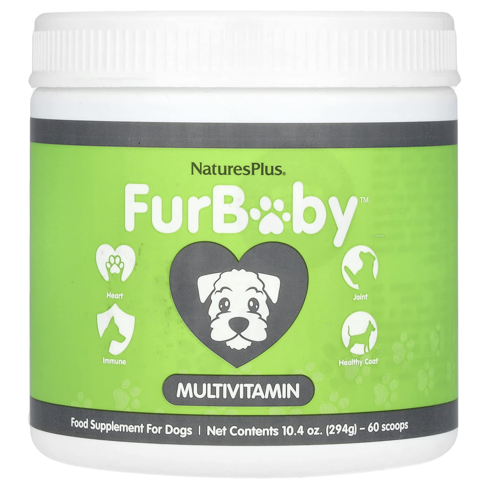 NaturesPlus, FurBaby™, Multivitamin for Dogs, 10.4 oz (294 g) - Image 1