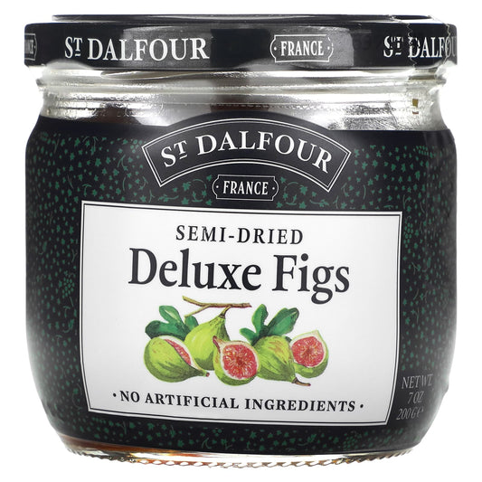 St. Dalfour, Semi-Dried Deluxe Figs, 7 oz (200 g) - Image 1