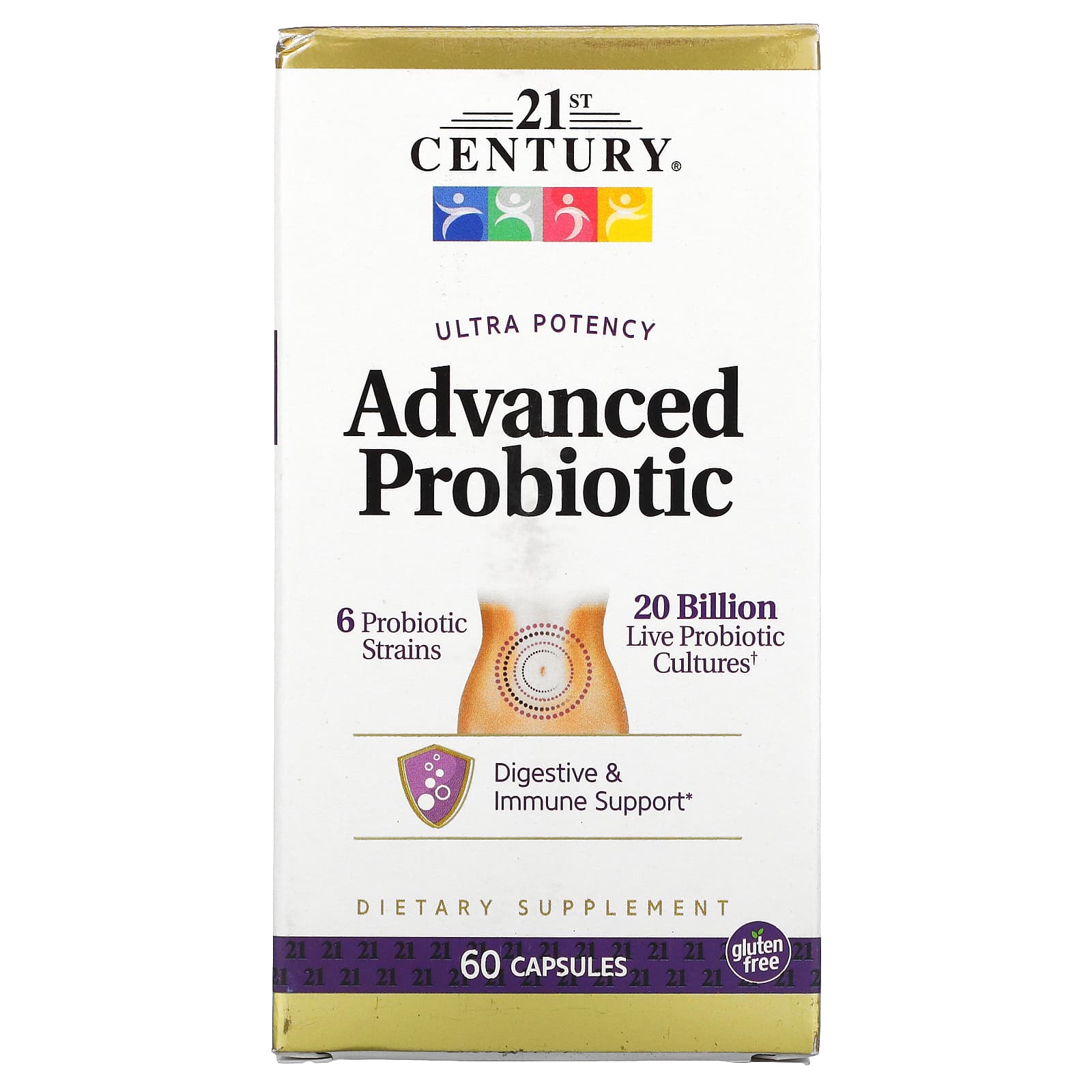 Ultra Potency Probiotics for Gut Health and Immune Support - Image 1