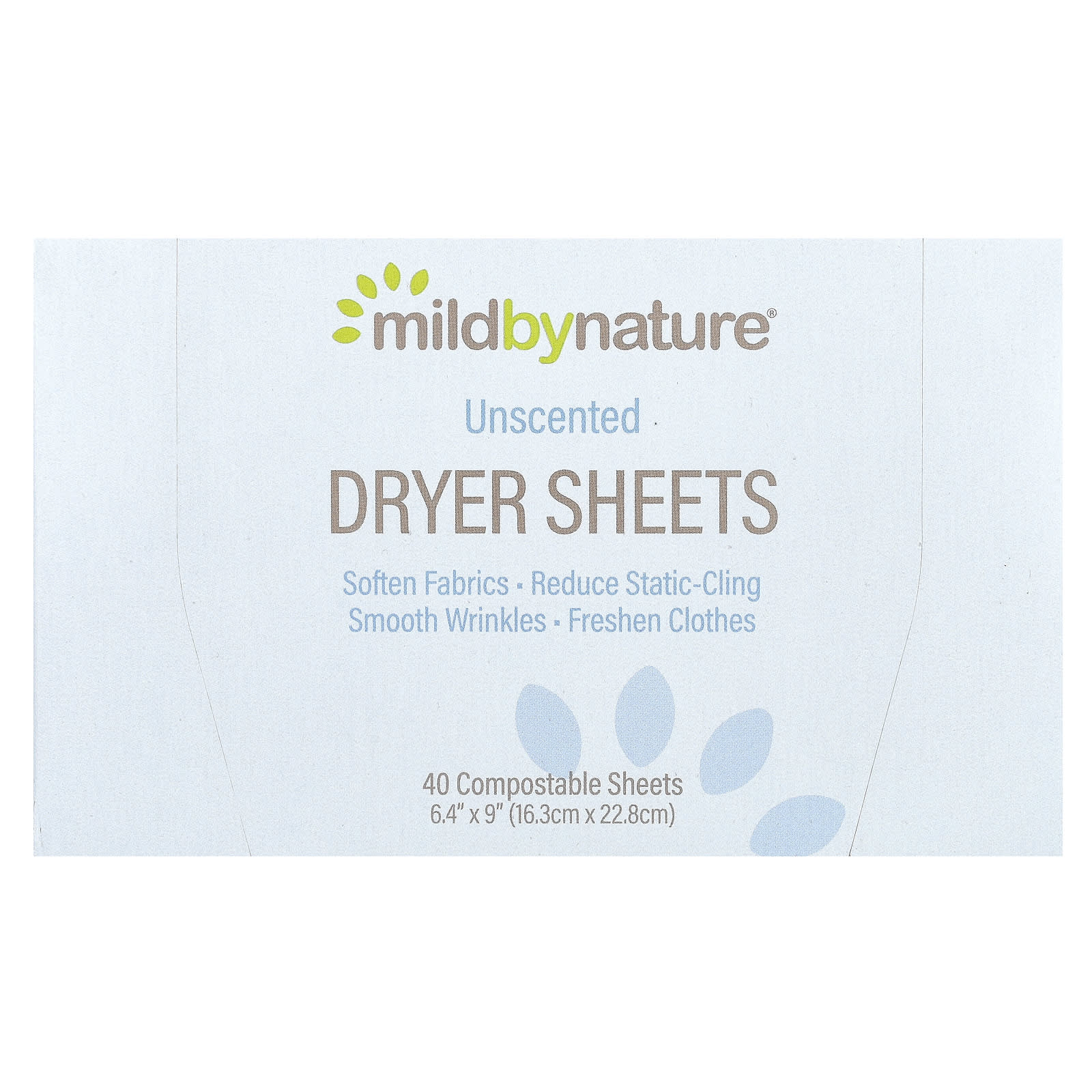 Eco-Friendly Unscented Dryer Sheets | Compostable & Softening - Image 1