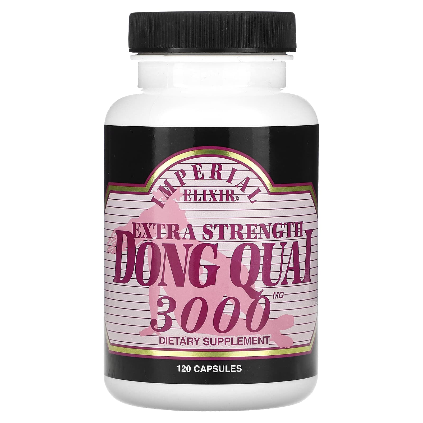 Imperial Elixir Dong Quai Extra Strength 3000mg 120 Capsules - Image 1