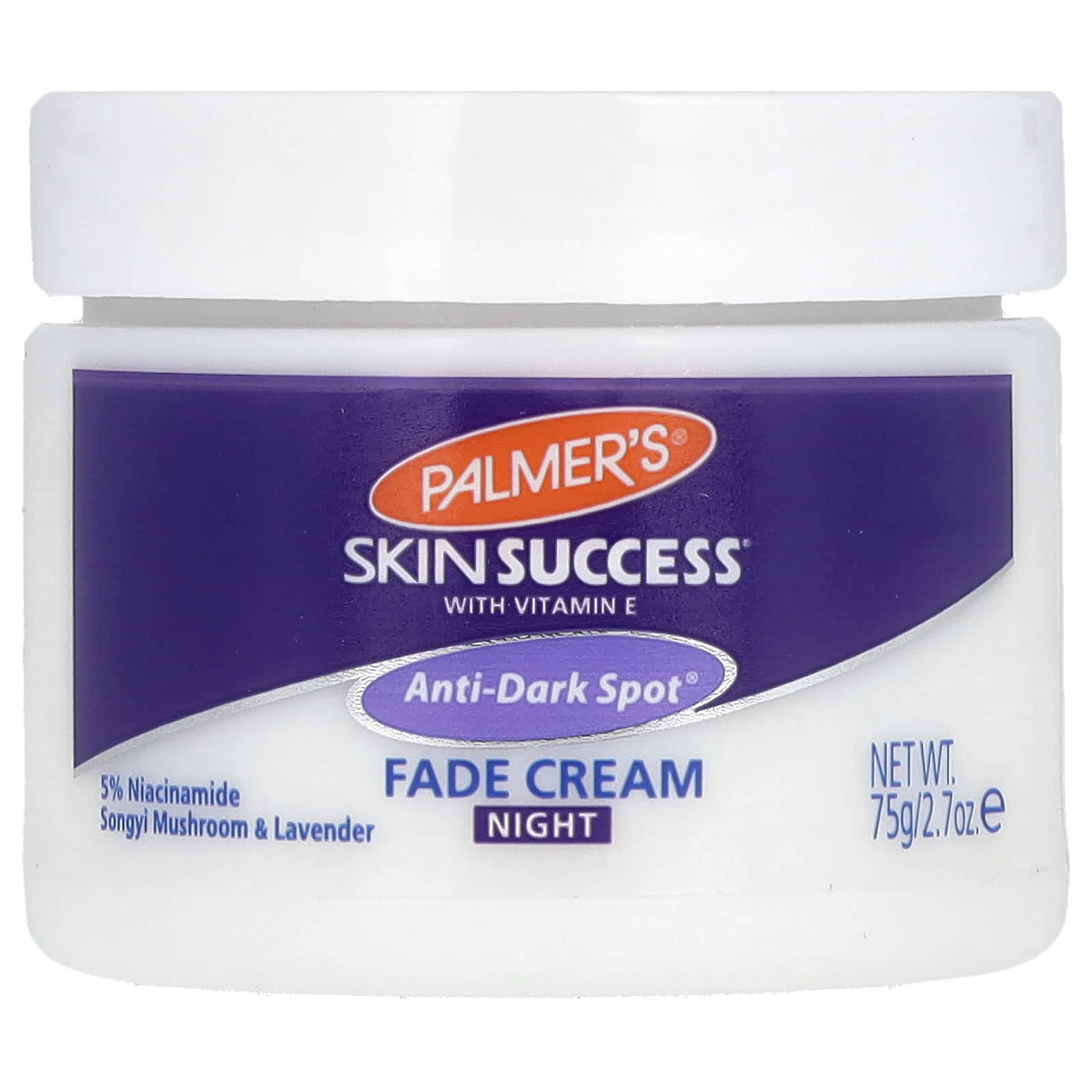 Palmer's, Skin Success® with Vitamin E, Anti-Dark Spot® Fade Cream, Night, 2.7 oz (75 g) - Image 1