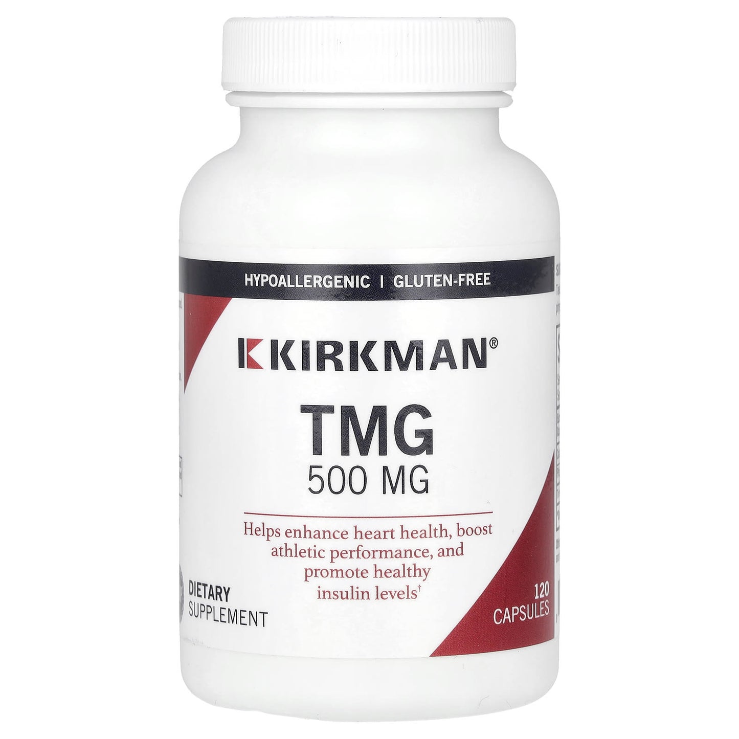 Kirkman Labs, TMG , 120 Capsules - Image 1