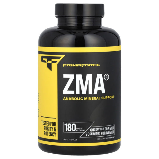 Primaforce, ZMA®, Anabolic Mineral Support, 180 Capsules - Image 1