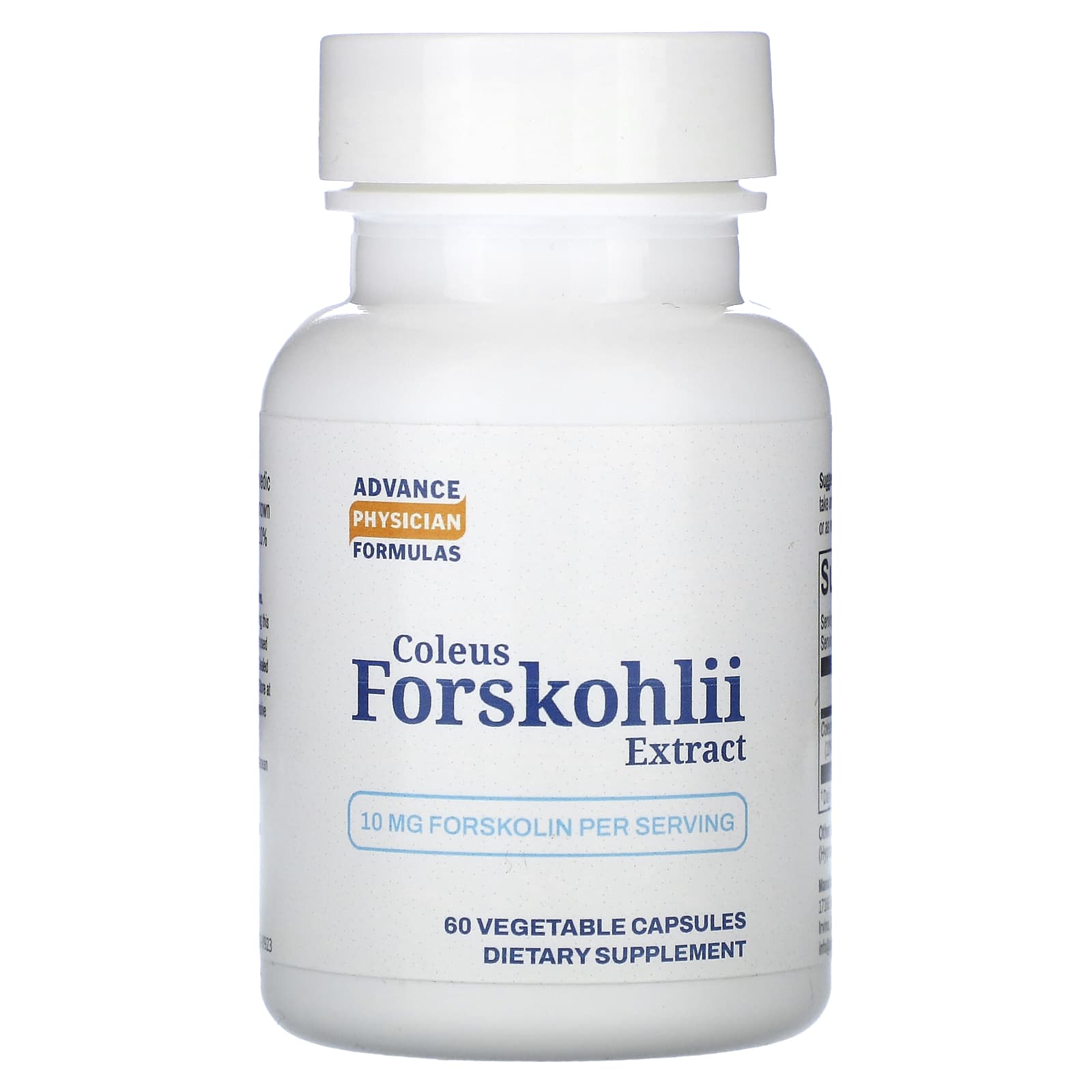 Forskolin Supplement for Weight Loss - 60 Capsules by Advance Physician Formulas - Image 1