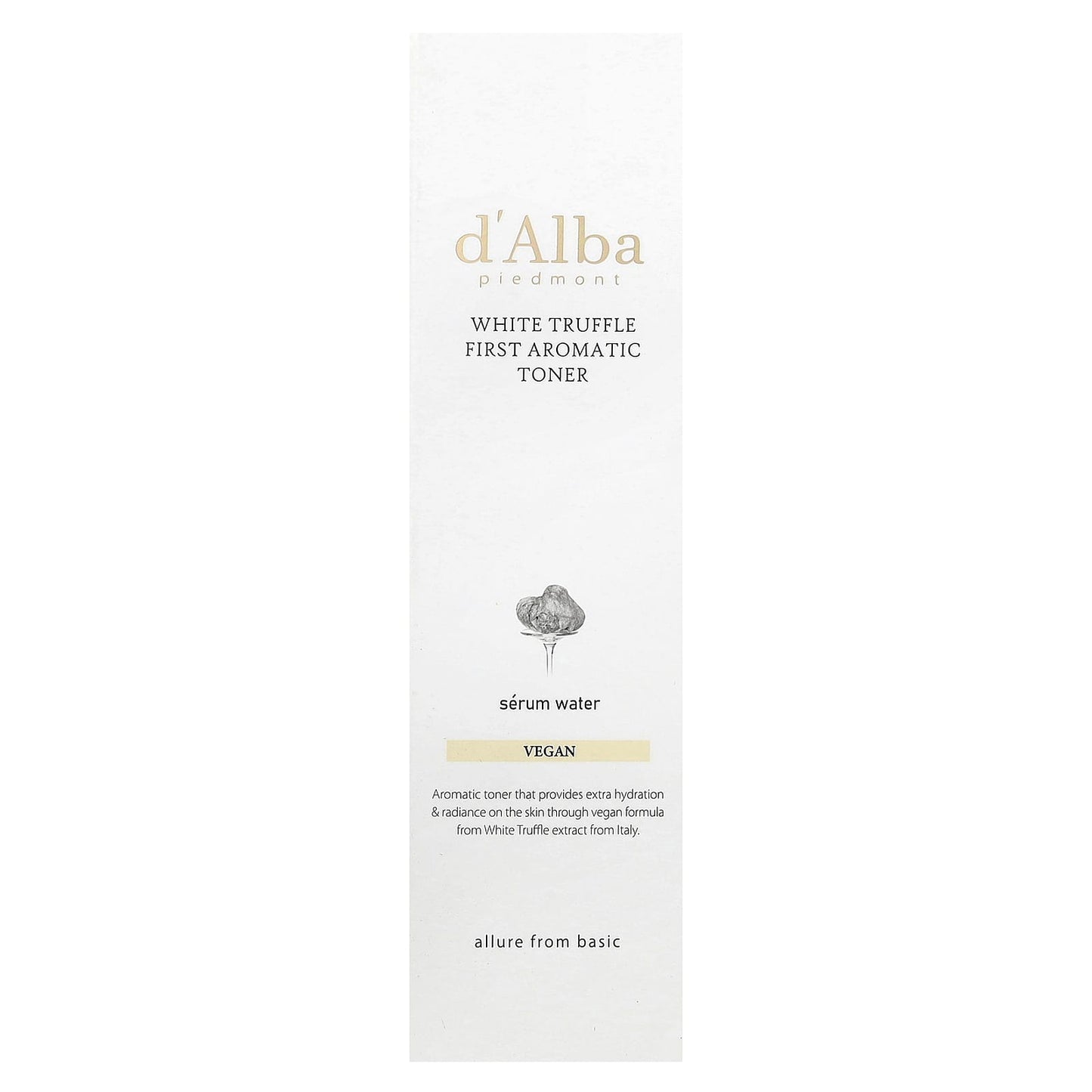 White Truffle Aromatic Toner for Hydrated, Radiant Skin by d'Alba - Image 2