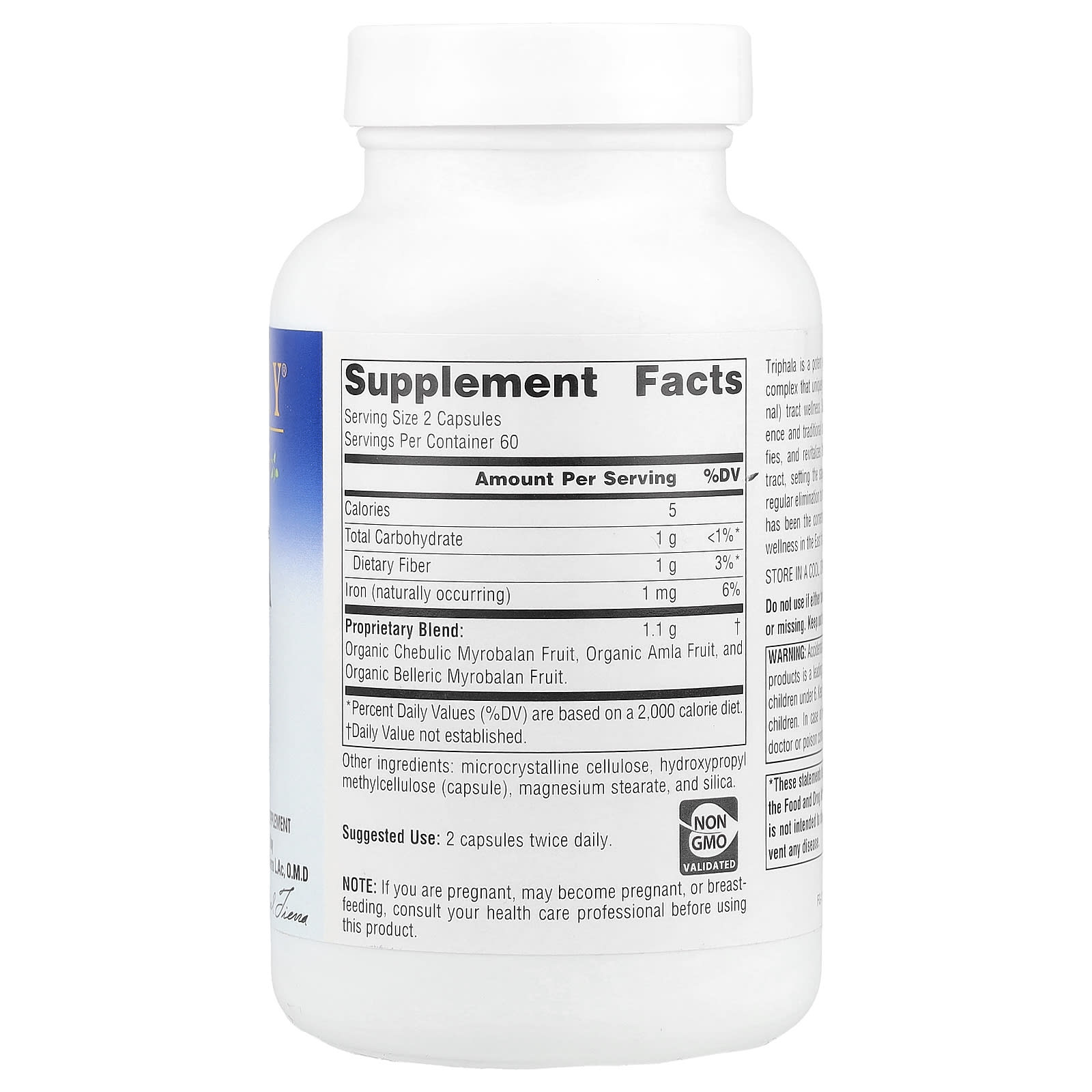 Planetary Herbals, Triphala Gold®, 120 Capsules - Image 2