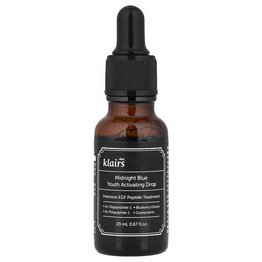 Midnight Blue Youth Activating Drop by Dear, Klairs - Intensive Skin Renewal Treatment - Image 1
