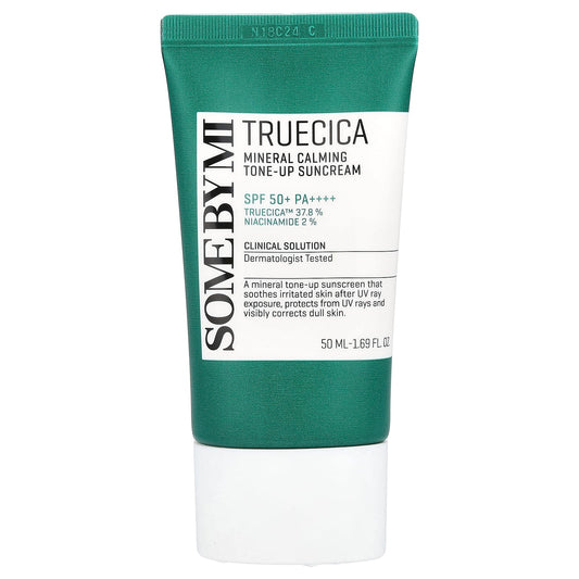 SOME BY MI, Truecica Mineral Calming, Tone-Up Sunscreen, SPF 50+ PA++++, 1.69 fl oz (50 ml) - Image 1