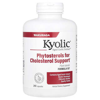 Aged Garlic Extract Formula 107 for Healthy Cholesterol Levels