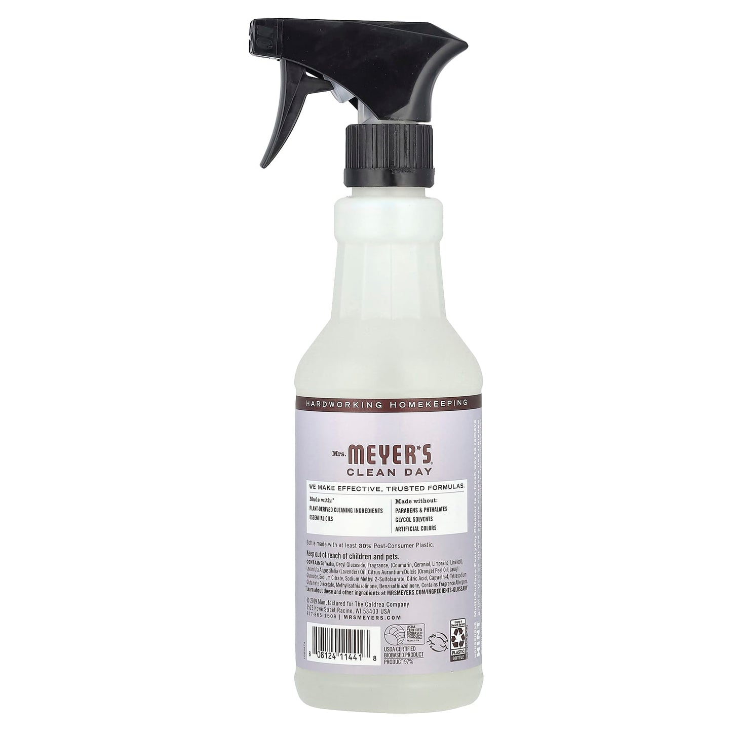 Mrs. Meyers Clean Day, Multi-Surface Everyday Cleaner, Lavender Scent, 16 fl oz (473 ml) - Image 2