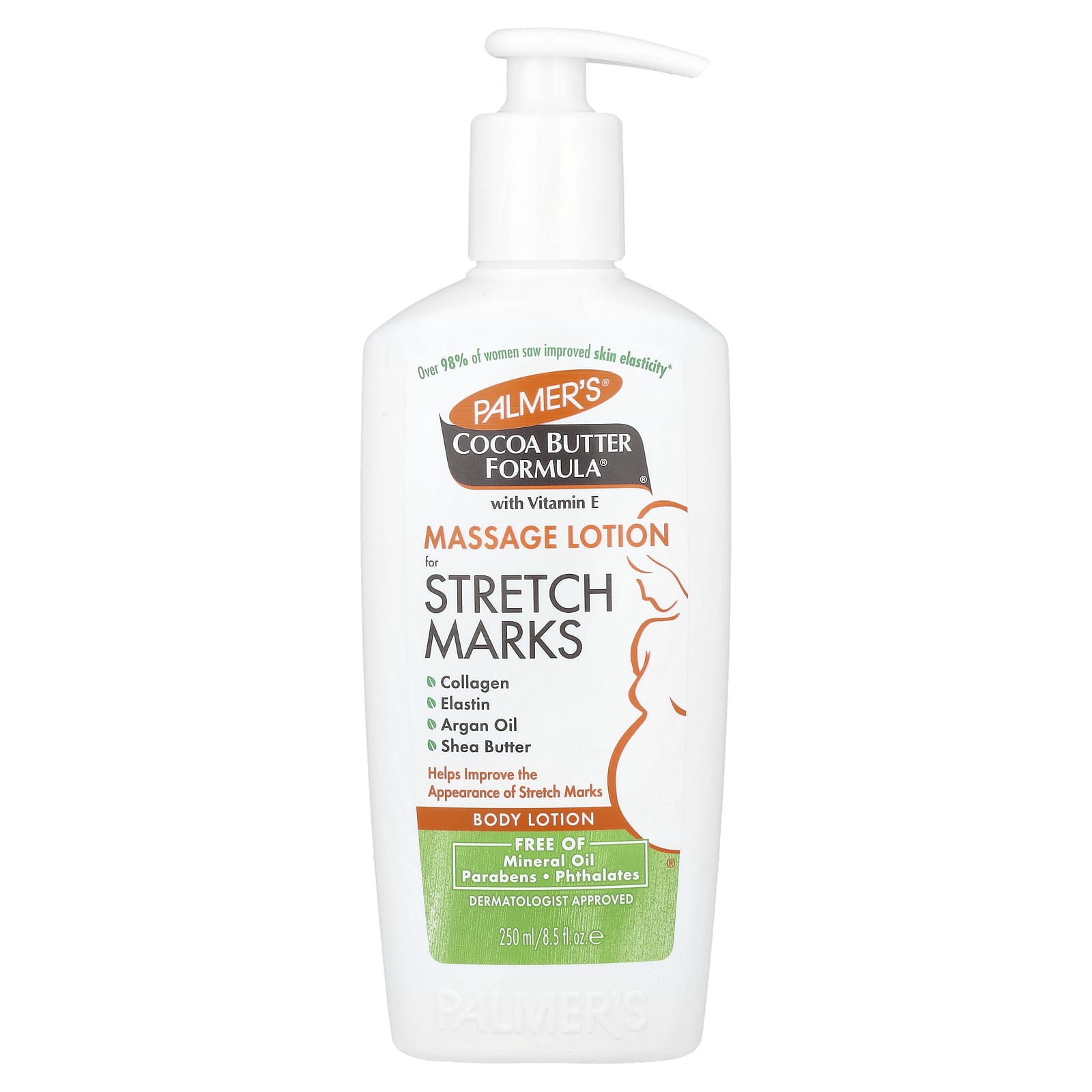 Palmer's, Cocoa Butter Formula® with Vitamin E, Massage Lotion for Stretch Marks, 8.5 fl oz (250 ml) - Image 1
