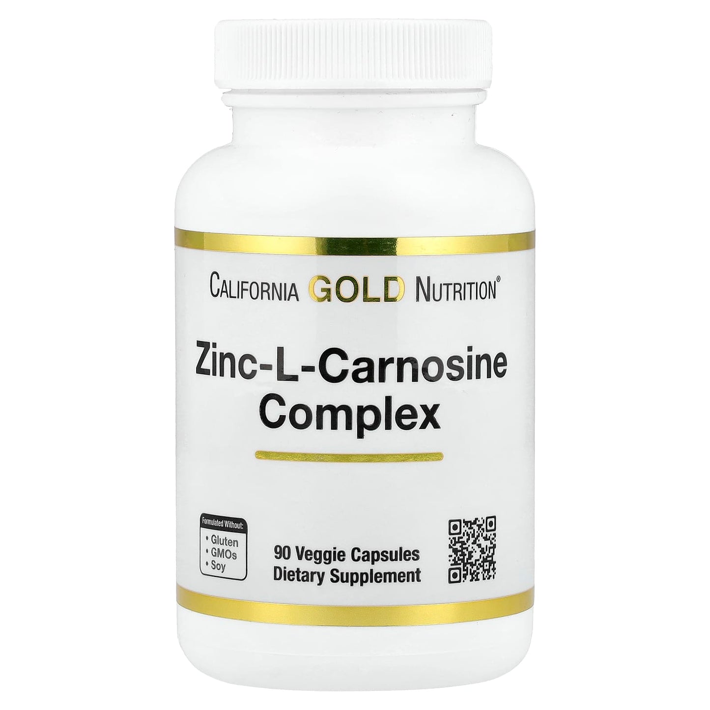 Zinc-L-Carnosine Complex for Gut Health | California Gold Nutrition - Image 1