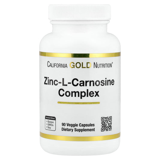 Zinc-L-Carnosine Complex for Gut Health | California Gold Nutrition - Image 1