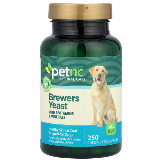 petnc NATURAL CARE, Brewers Yeast, All Dogs, 250 Chewables - Image 1