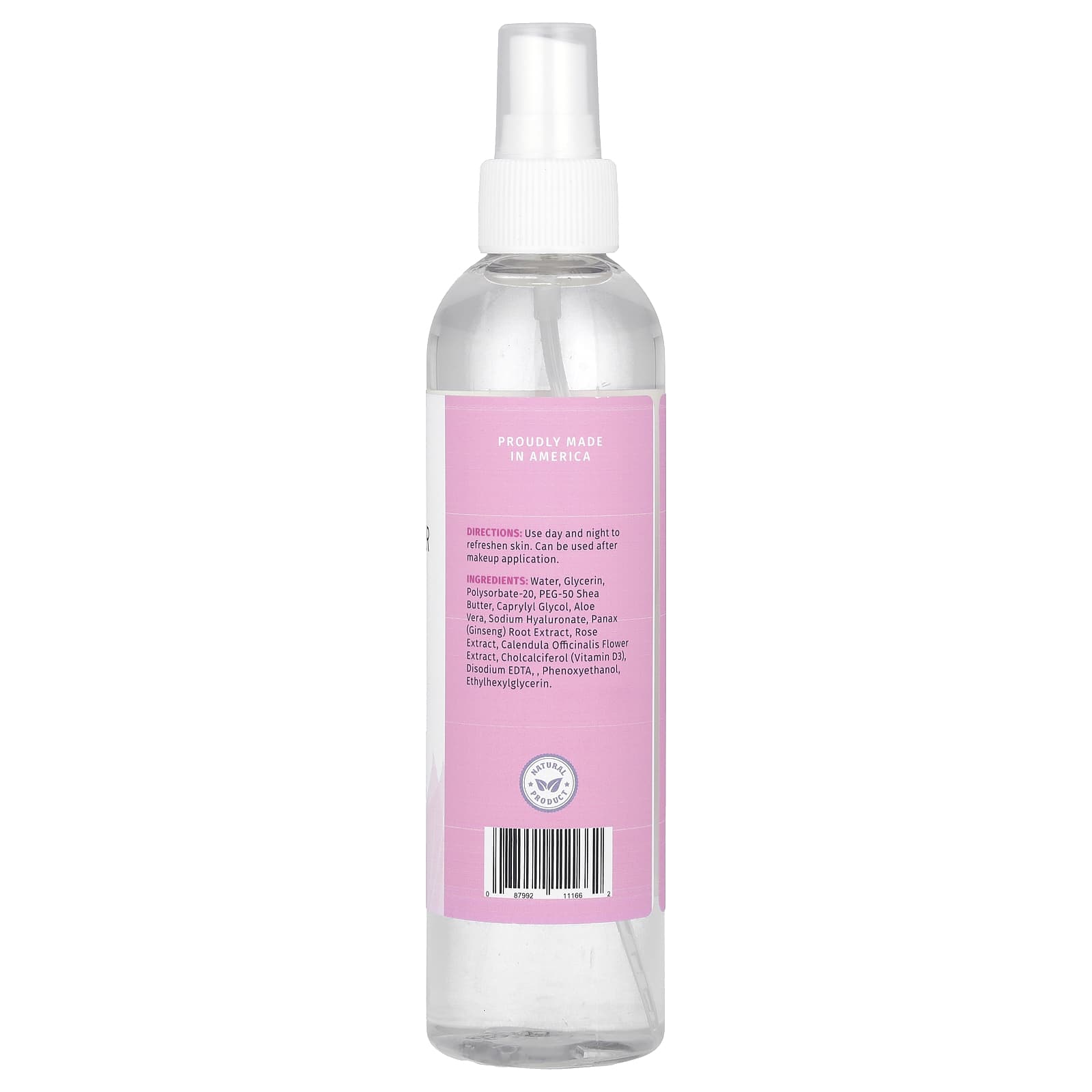 Reviva Labs, Rosewater Facial Spray, Normal to Dry  Skin, 8 fl oz (236 ml) - Image 2