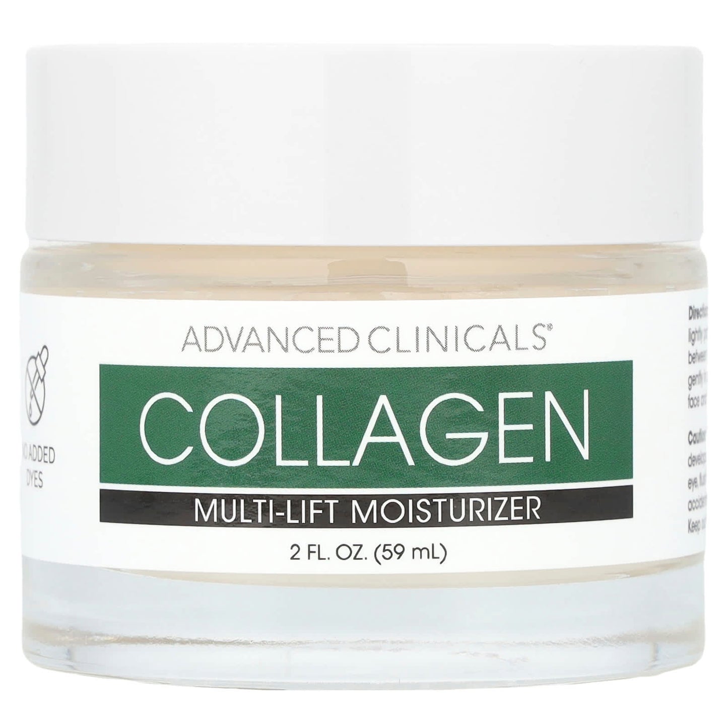 Advanced Clinicals Collagen Multi-Lift Moisturizer - Anti-Aging, Hydrating Skin Cream 2 fl oz - Image 1