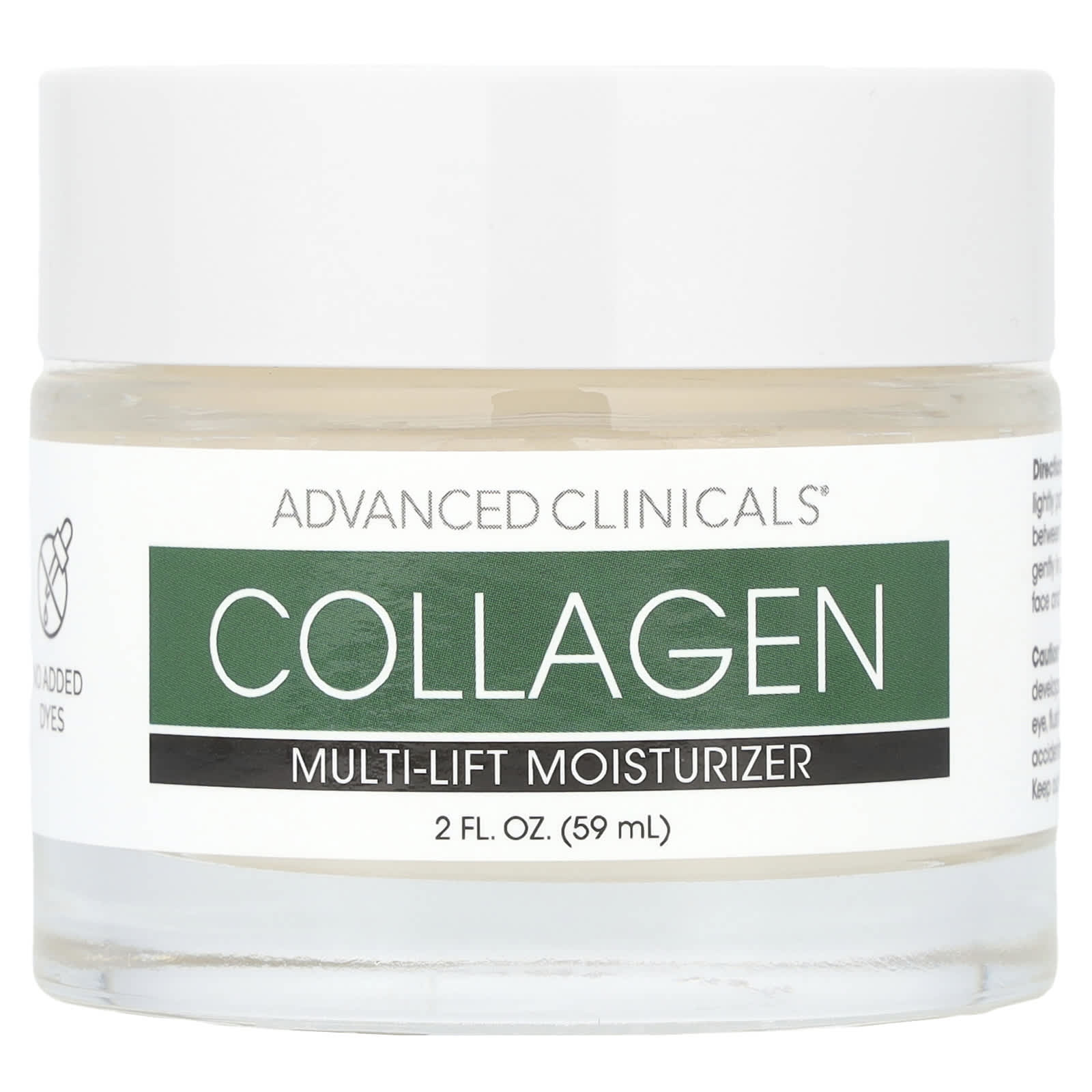 Advanced Clinicals Collagen Multi-Lift Moisturizer - Anti-Aging, Hydrating Skin Cream 2 fl oz - Image 1