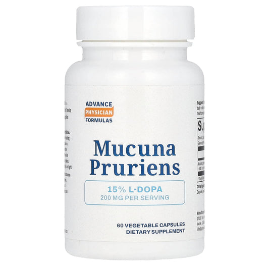 Mucuna Pruriens 200mg for Mood, Energy & Cognitive Support by Advance Physician Formulas - Image 1