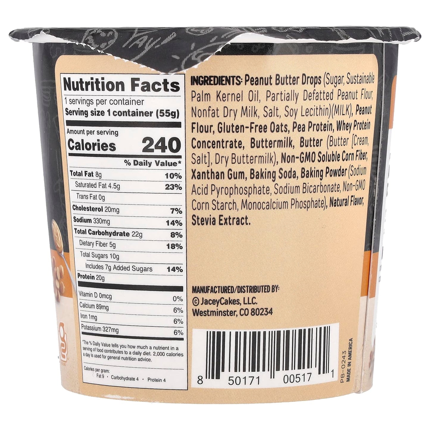 FlapJacked Mighty Muffin Peanut Butter Protein Treats - Image 2