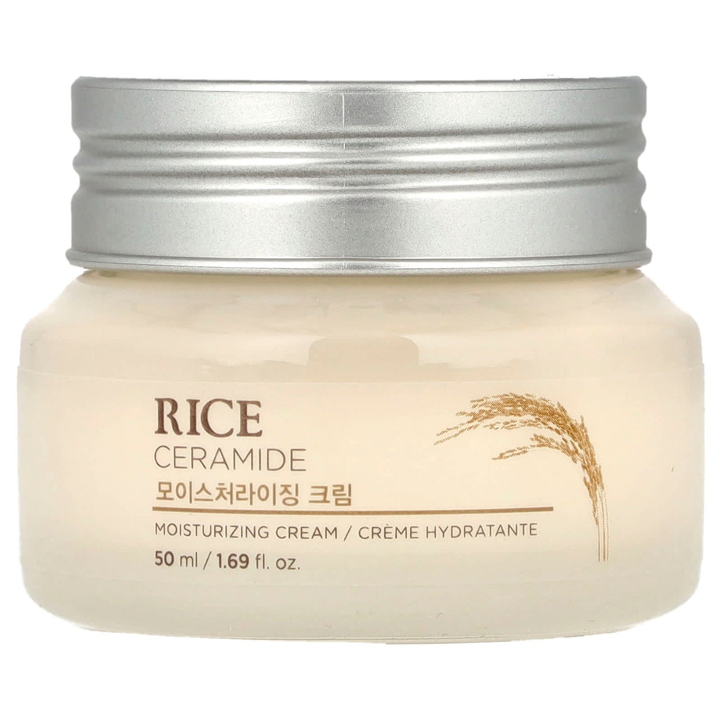 The Face Shop, Rice Ceramide, Moisturizing Cream, 1.69 fl oz (50 ml) - Image 1