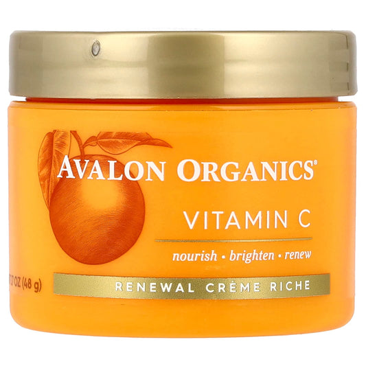 Avalon Organics Vitamin C Renewal Creme Riche for Sensitive Skin - Image 1